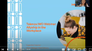 IWD Webinar Allyship